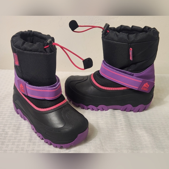 Denali Other - Dahui Kids Snow Boots - Black and Purple